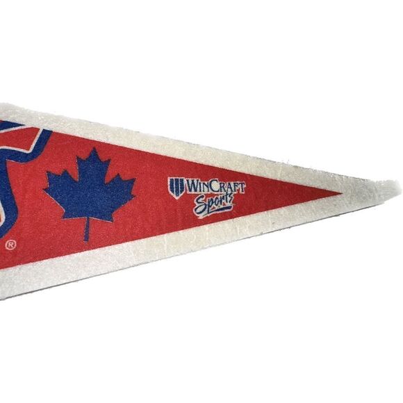 VTG MONTREAL CANADIENS NHL Cloth Pennant Sports‎ Hockey Canada Canadians 30" - Picture 3 of 4